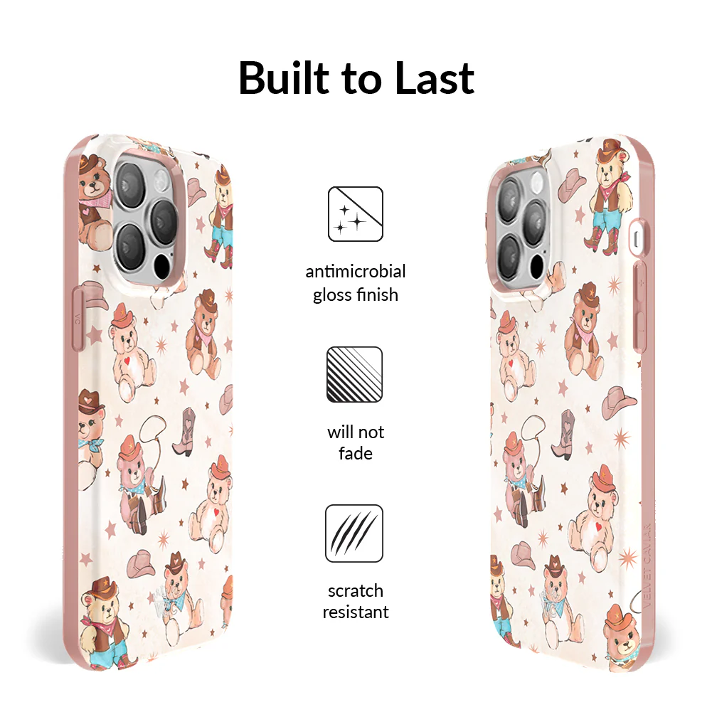Cowboy Teddy iPhone Case - Image 72