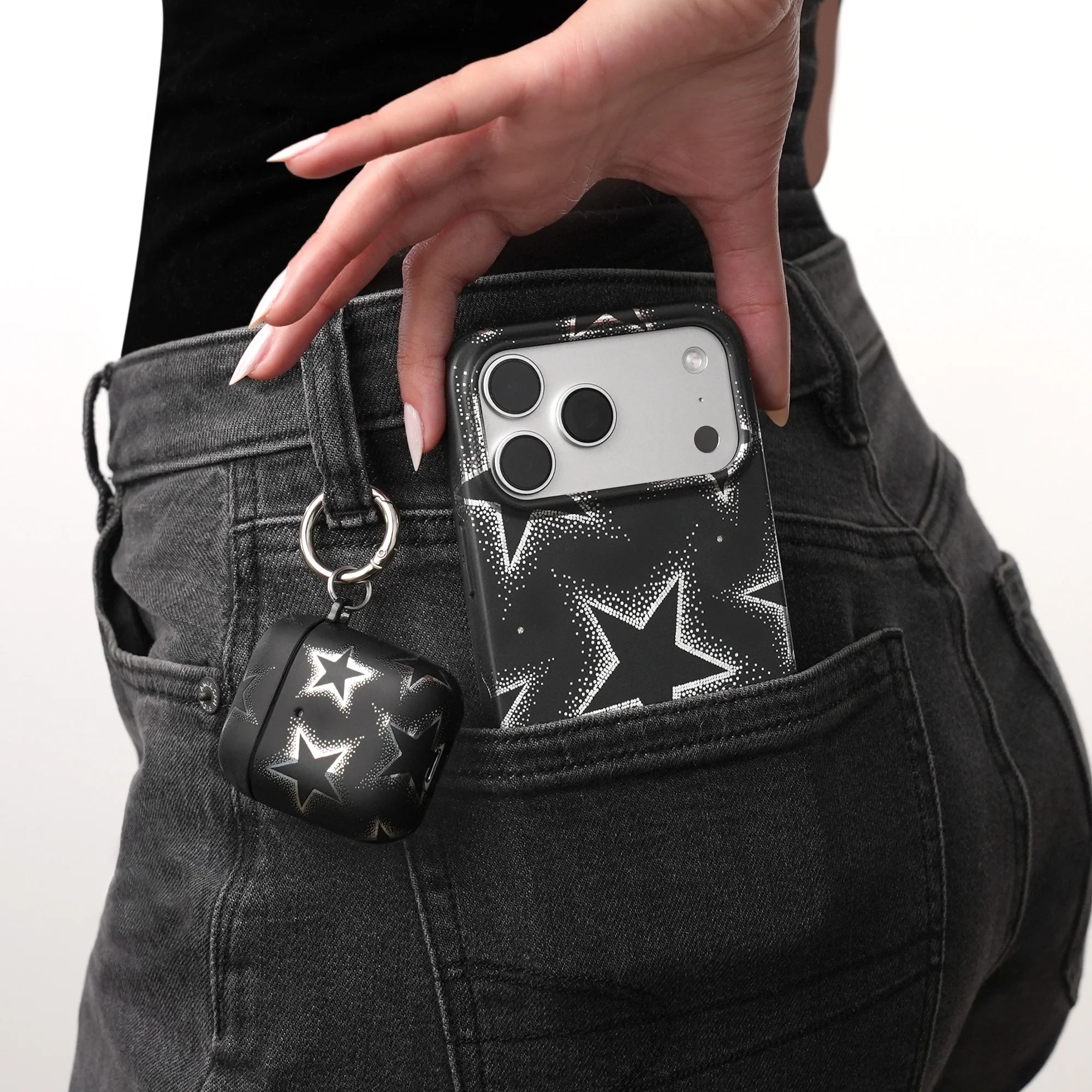 Chrome Stars AirPod Case - Image 14