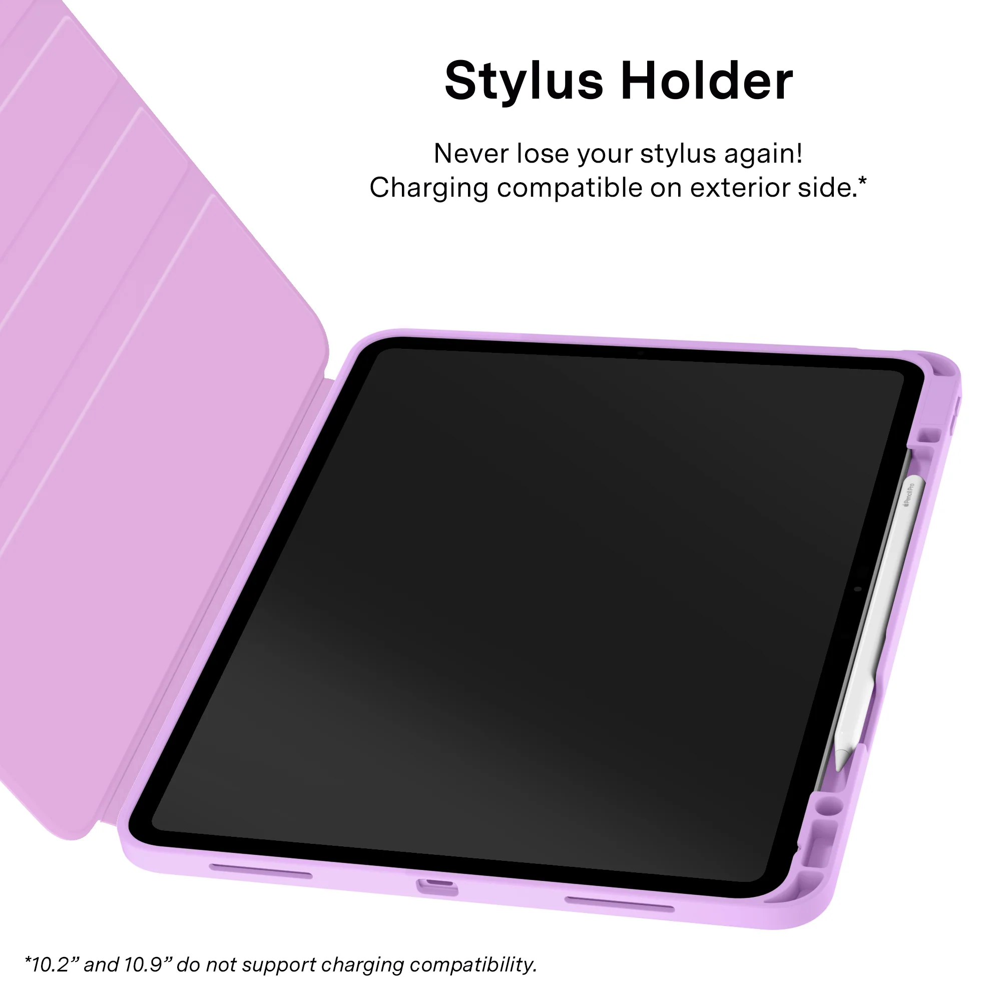 Dainty Lilac Floral iPad Case - Image 35