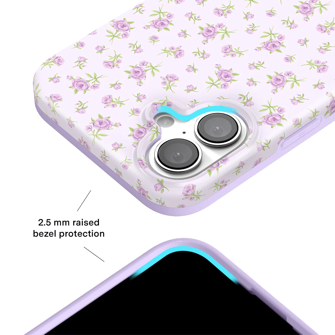 Dainty Lilac Floral iPhone Case - Image 17