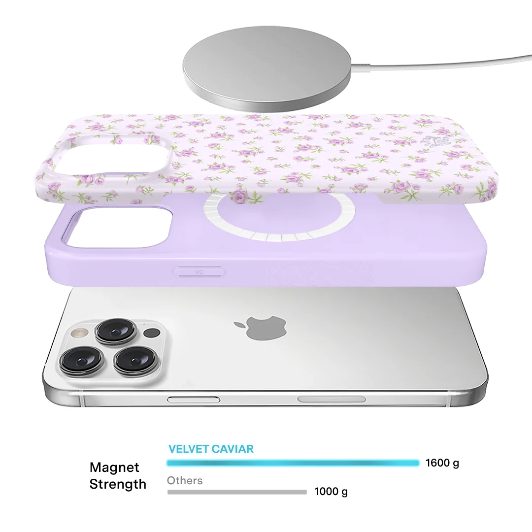 Dainty Lilac Floral iPhone Case - Image 63