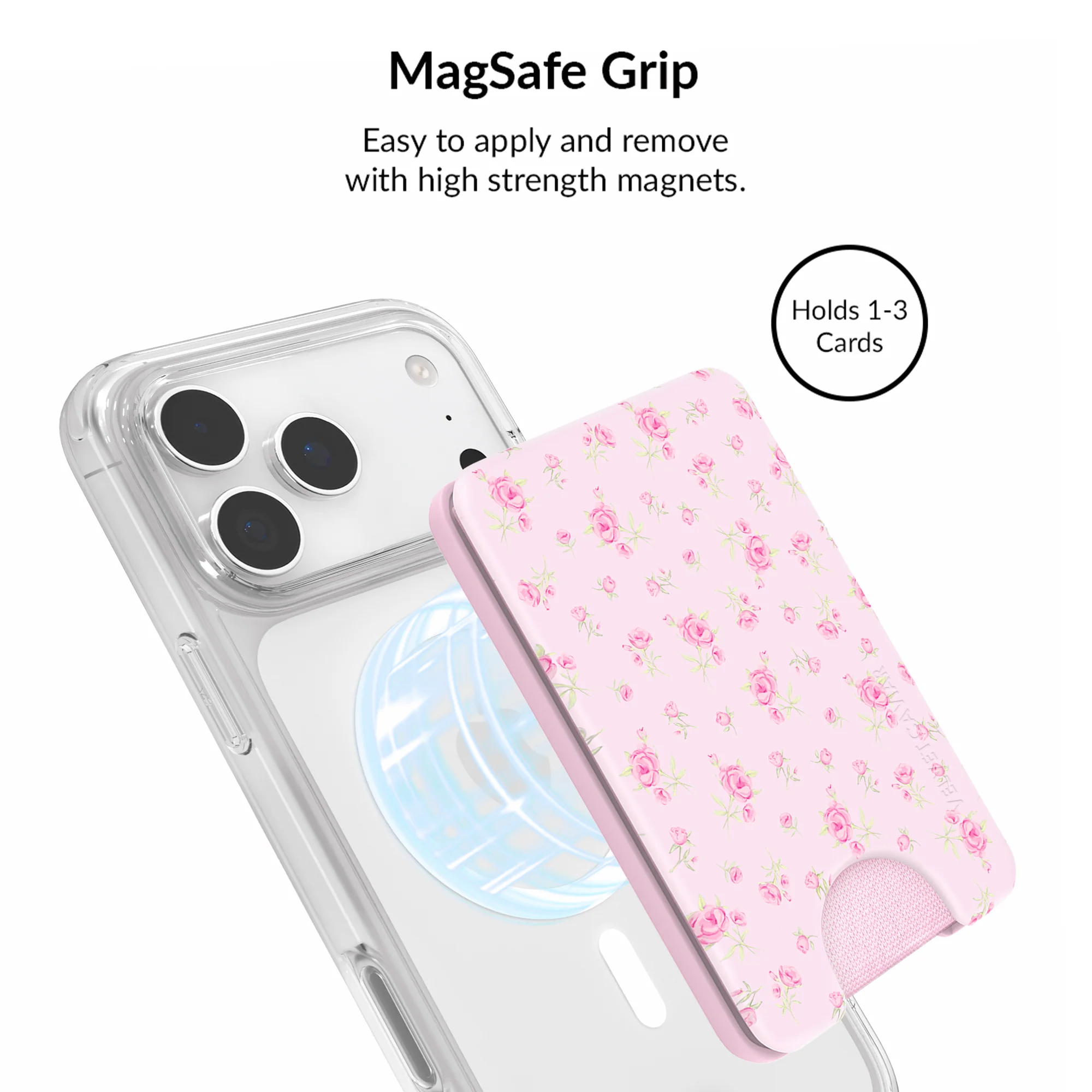 Dainty Pink Floral iPhone Bundle Set - Image 5