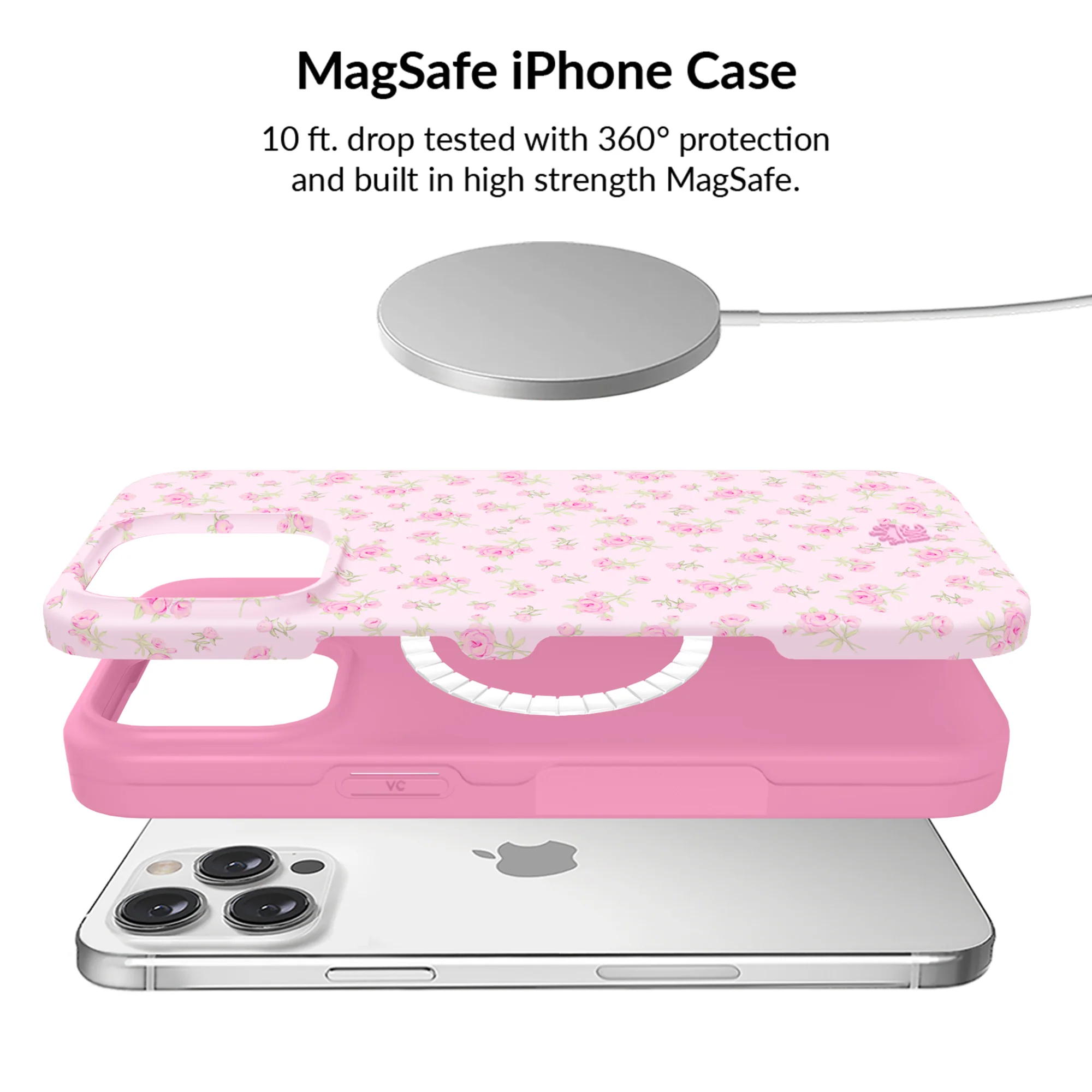 Dainty Pink Floral iPhone Bundle Set - Image 58