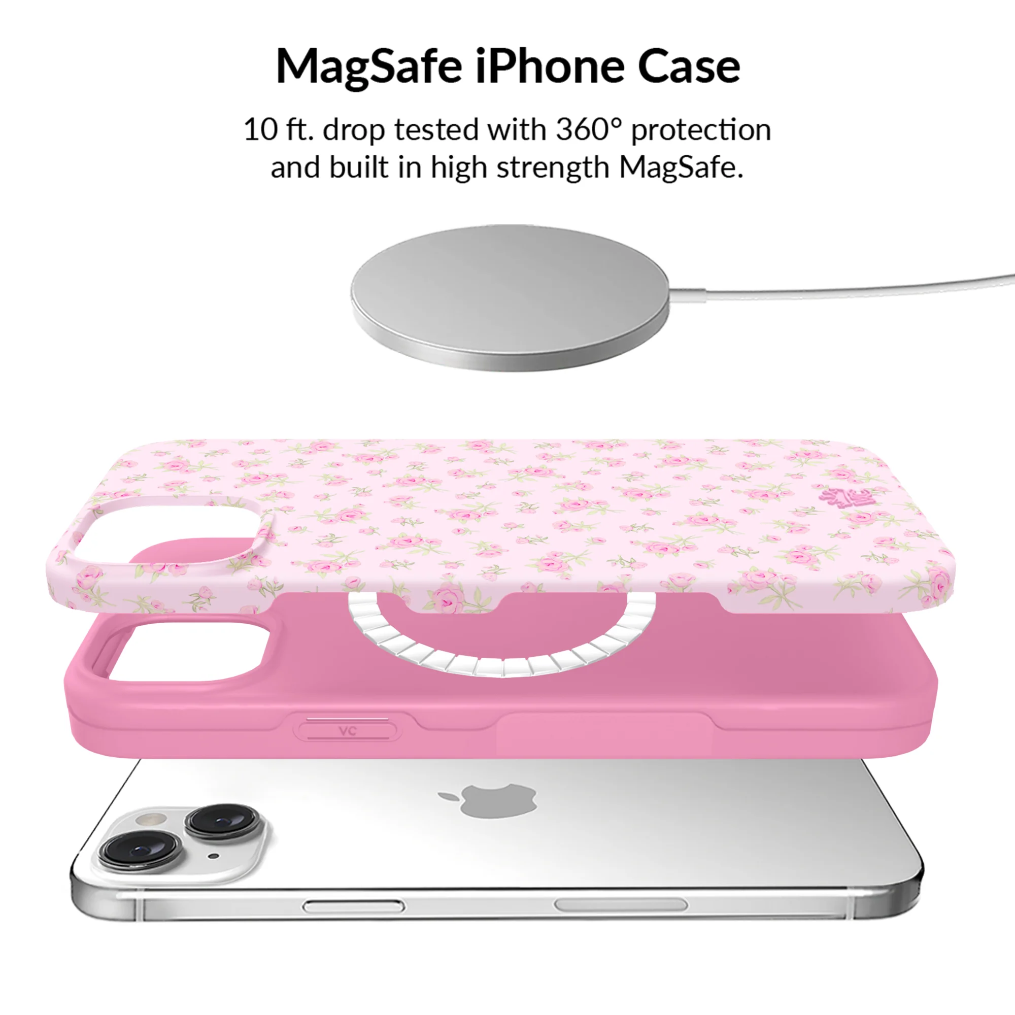 Dainty Pink Floral iPhone Bundle Set - Image 72