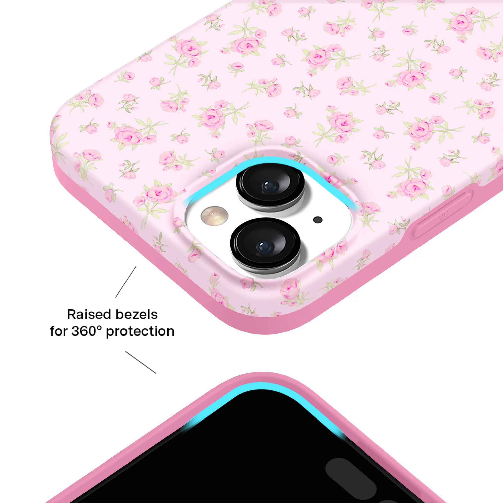 Dainty Pink Floral iPhone Case - Image 18