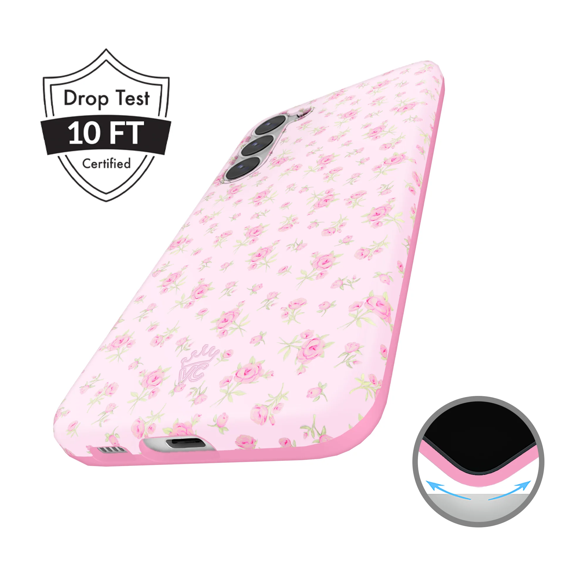 Dainty Pink Floral Samsung Case - Image 24