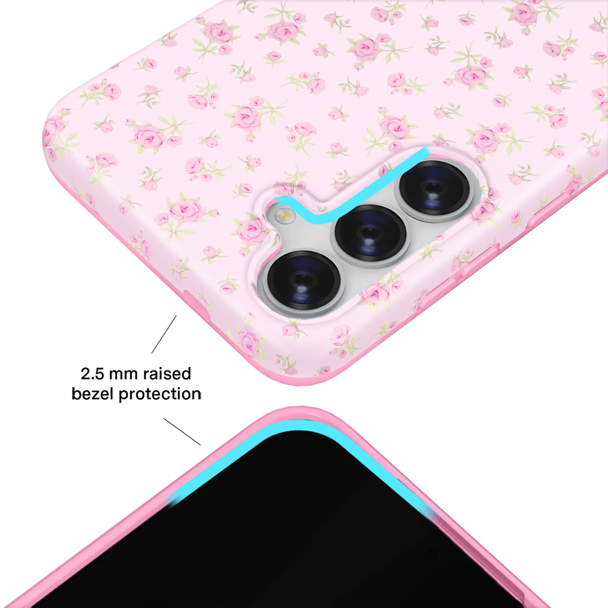 Dainty Pink Floral Samsung Case - Image 37