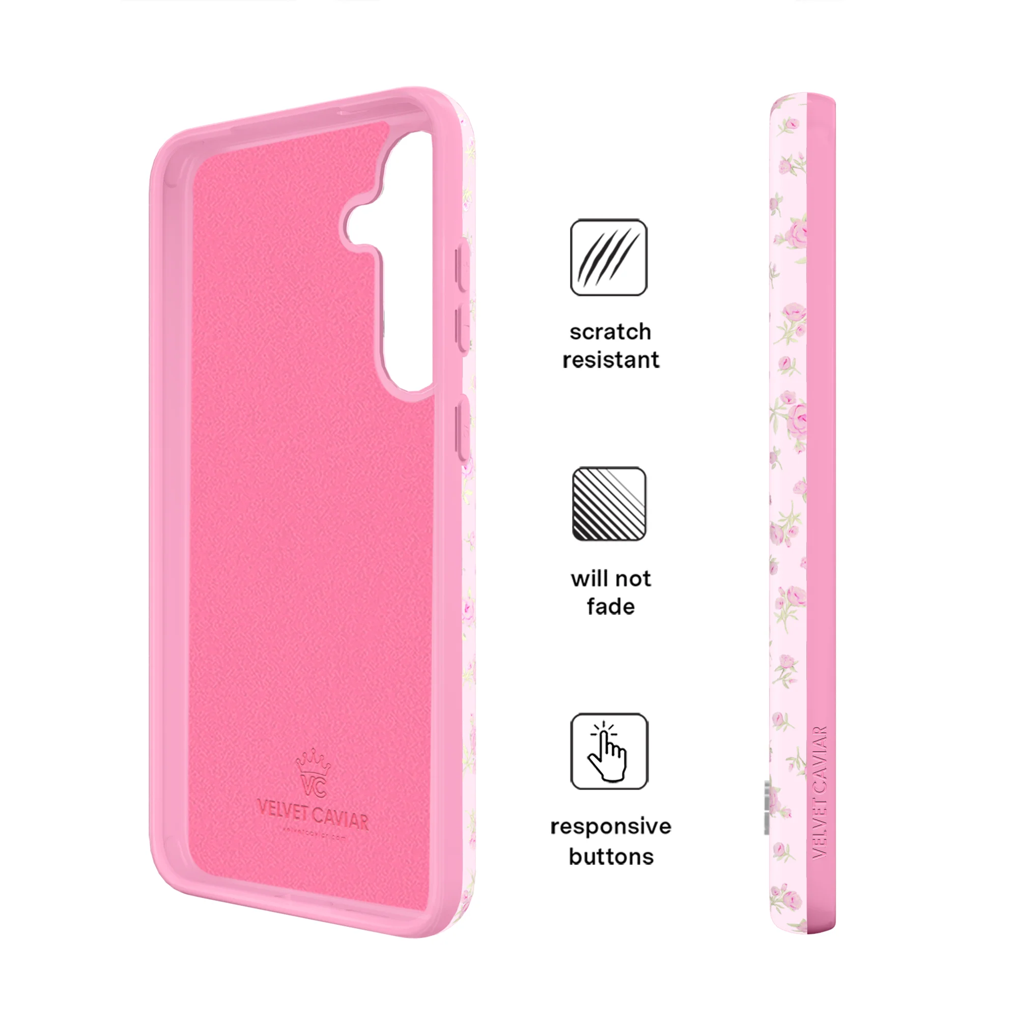 Dainty Pink Floral Samsung Case - Image 40
