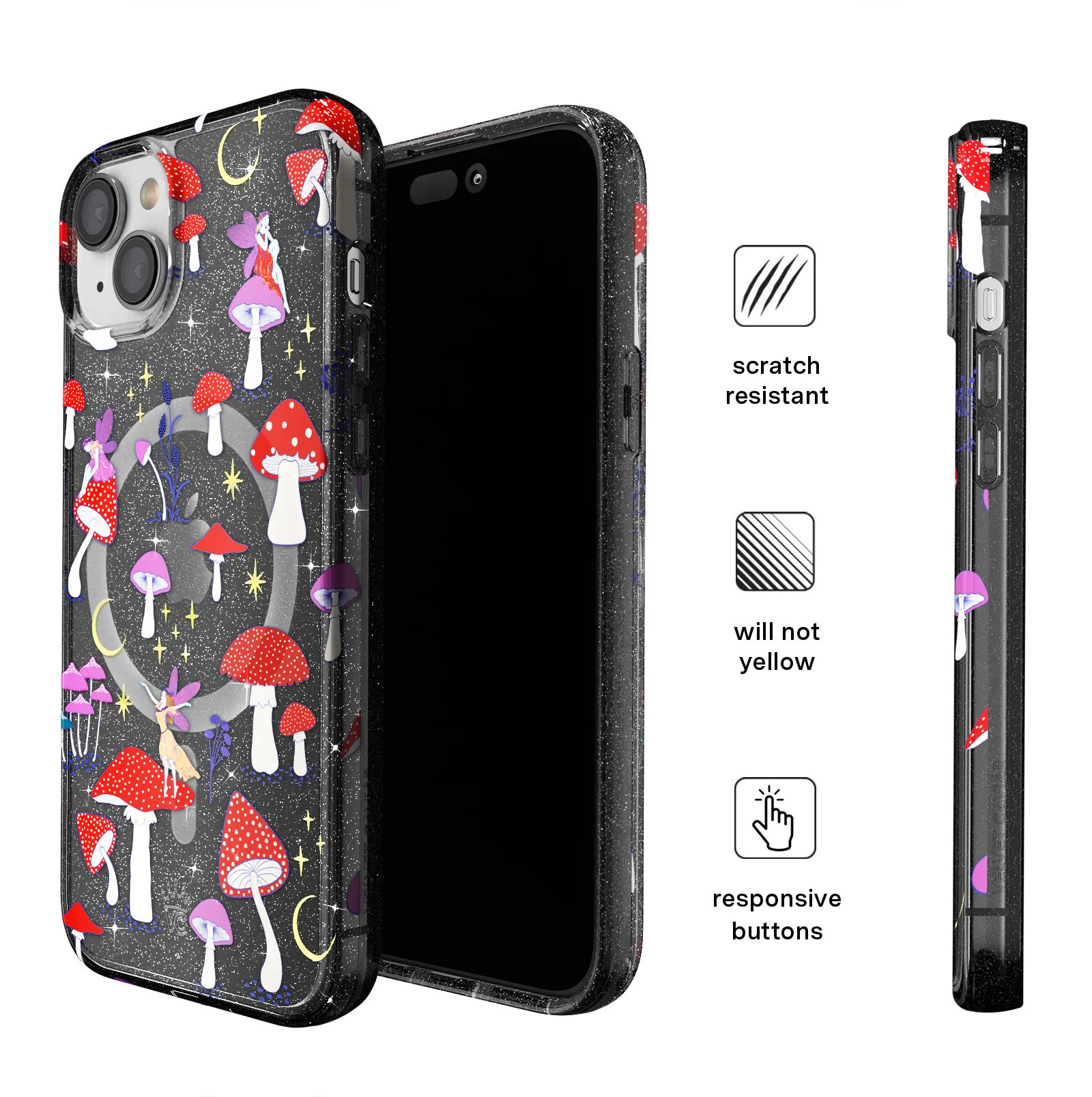Mystic Mushrooms iPhone Case - Image 48