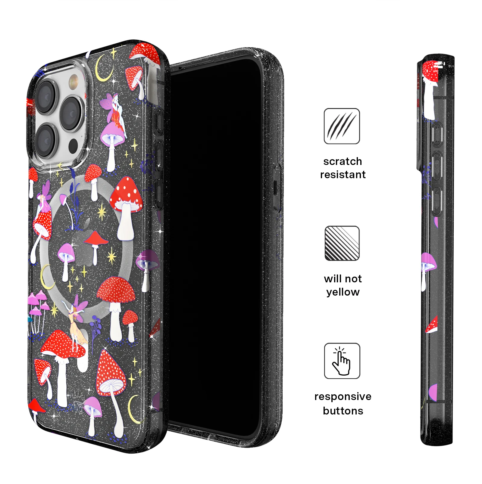 Mystic Mushrooms iPhone Case - Image 66
