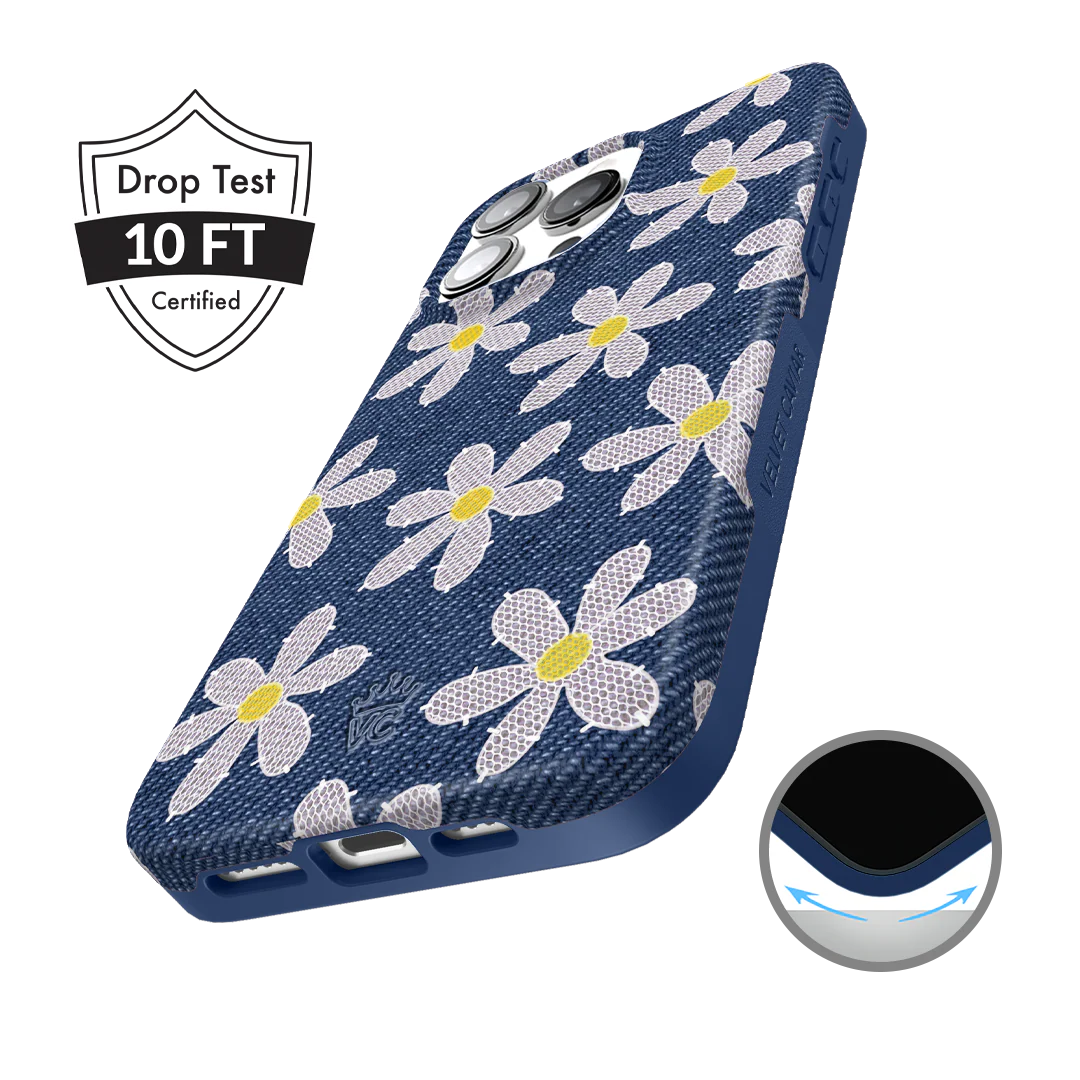 Denim Daisy iPhone Case - Image 68