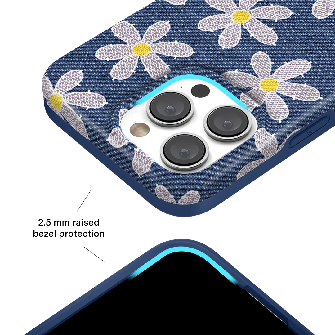 Denim Daisy iPhone Case - Image 73
