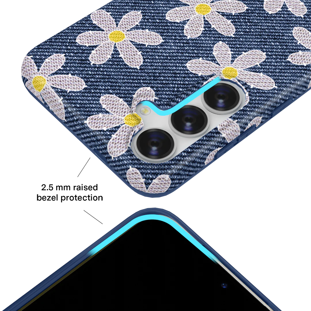Denim Daisy Samsung Case - Image 24