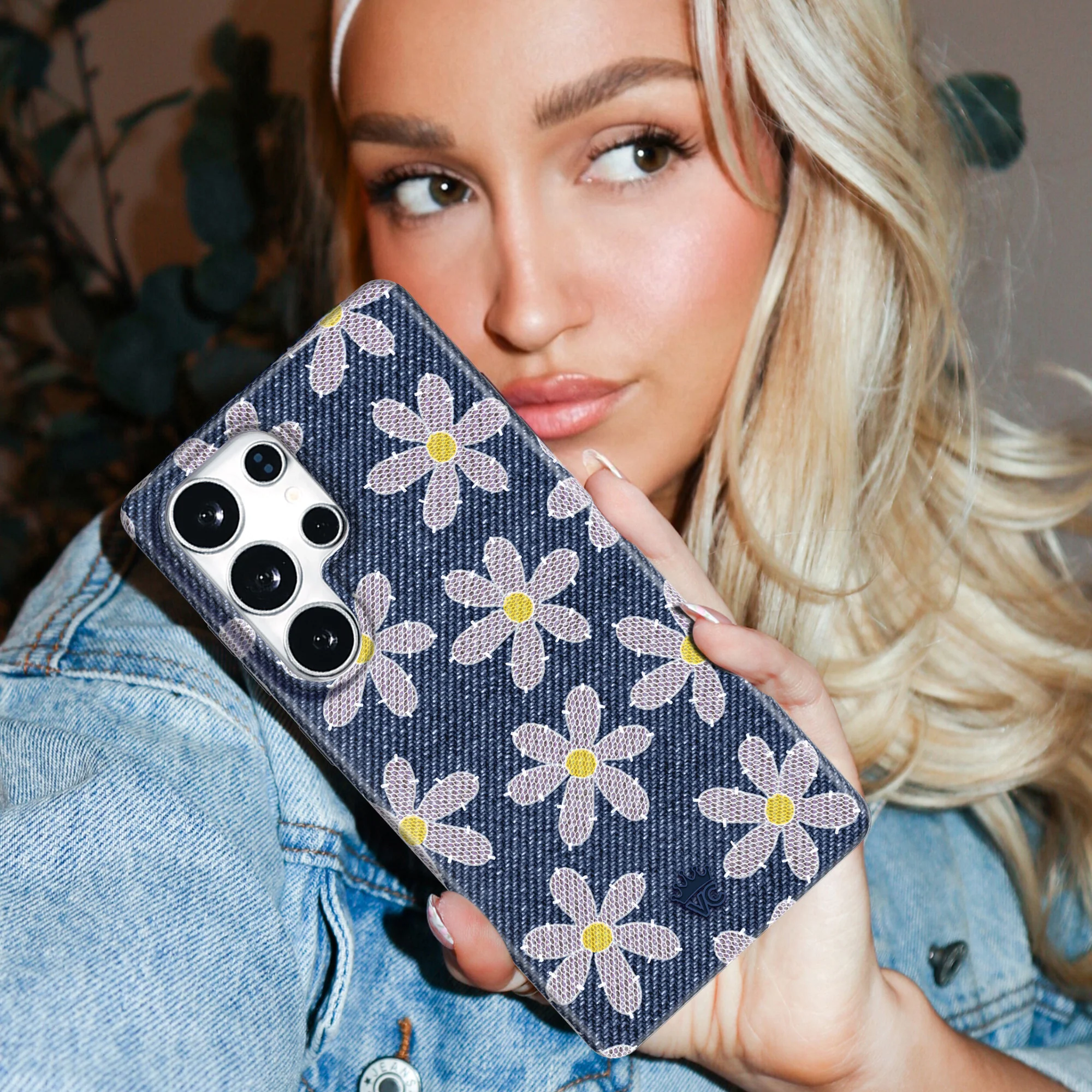 Denim Daisy Samsung Case - Image 30