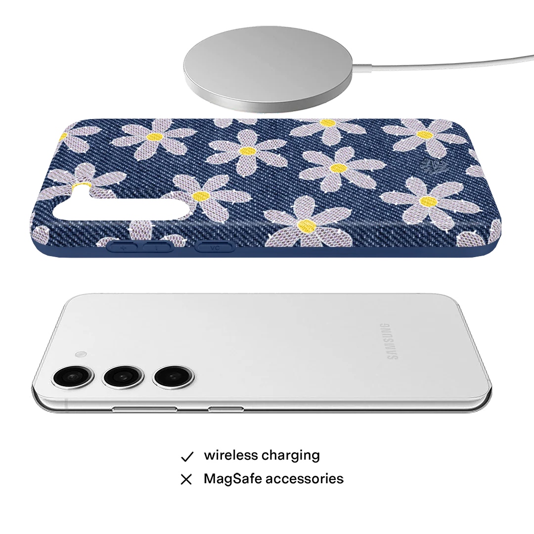 Denim Daisy Samsung Case - Image 53