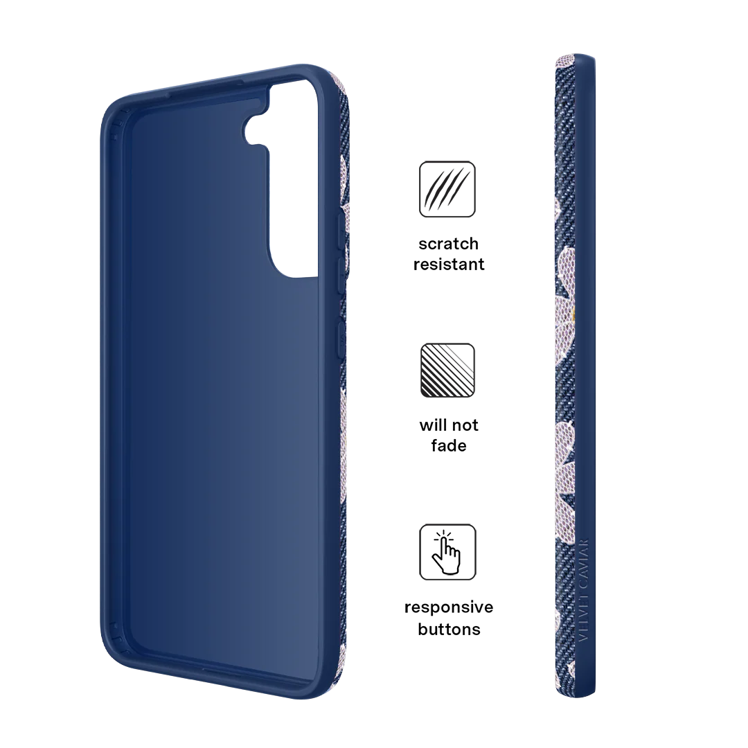 Denim Daisy Samsung Case - Image 69