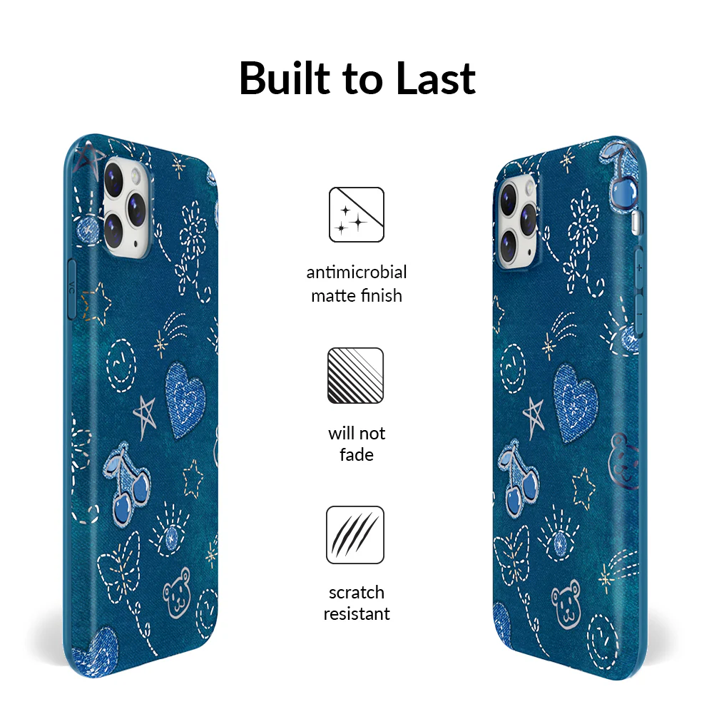 Blue Jean Baby iPhone Case - Image 89