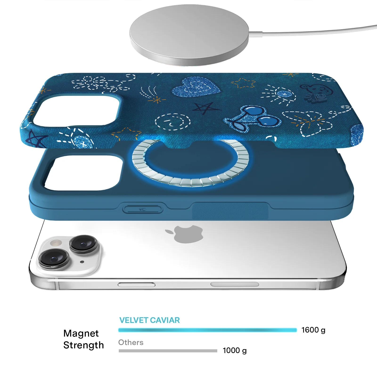 Blue Jean Baby iPhone Case - Image 94