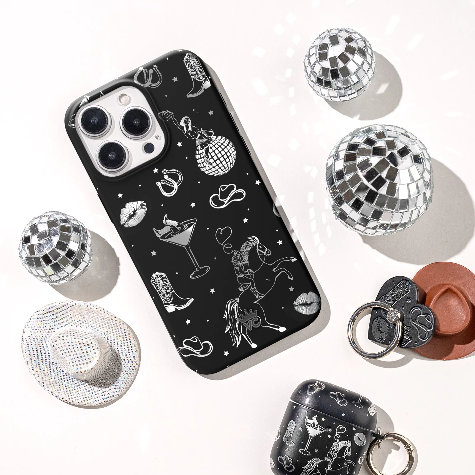 Disco Cowgirl AirPod Case - Image 22