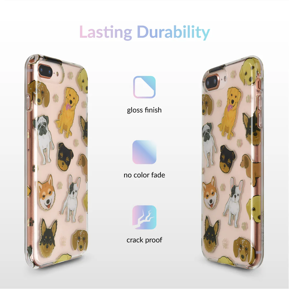 Dog Clear iPhone Case - Image 11