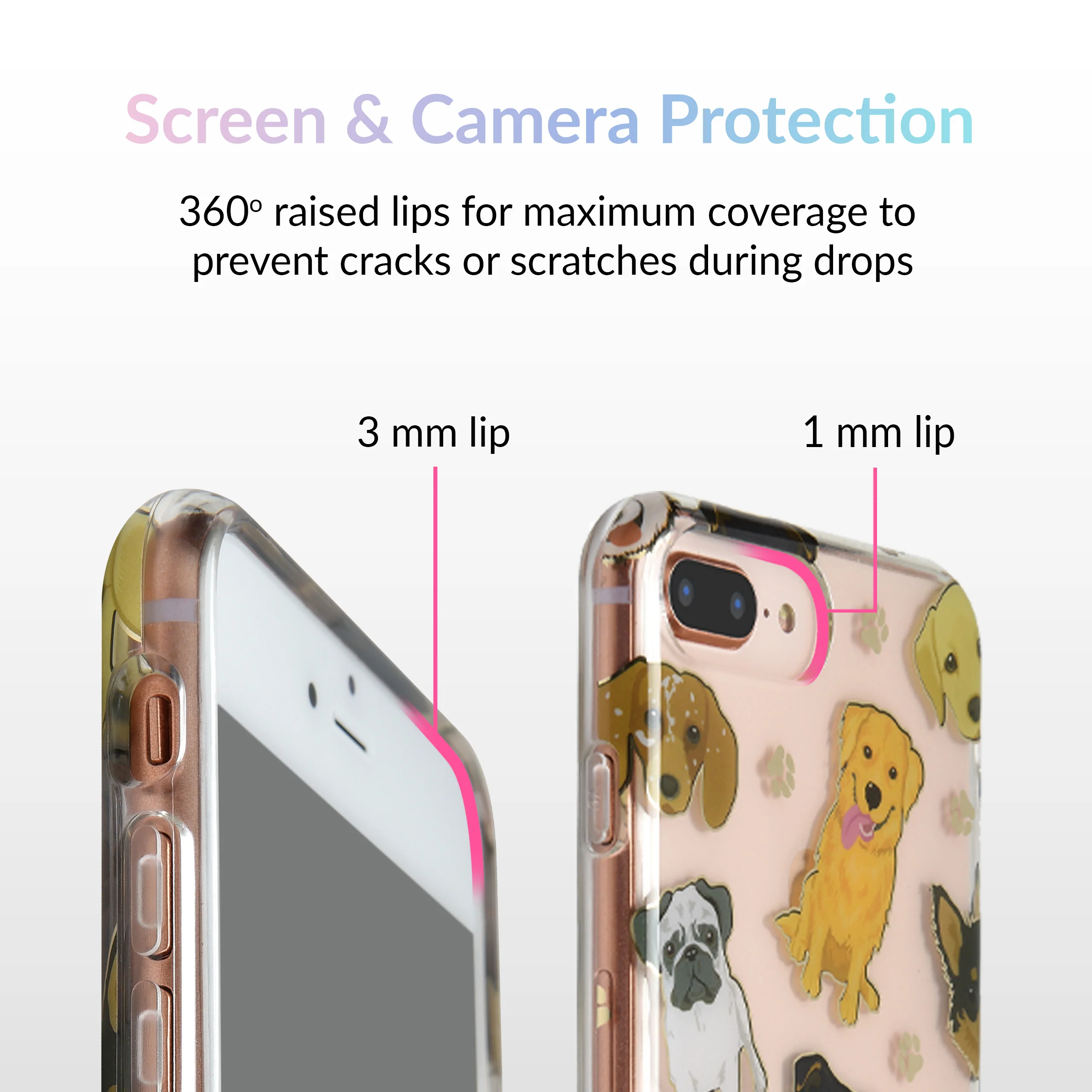 Dog Clear iPhone Case - Image 22