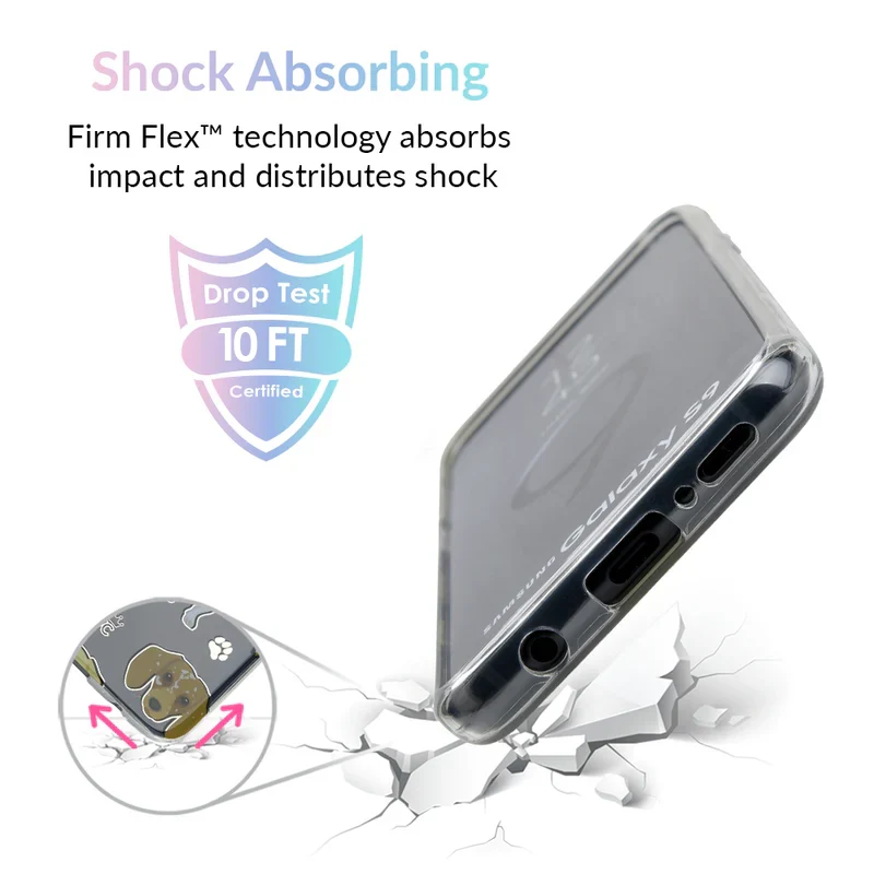 Dog Clear Samsung Galaxy Case - Image 21