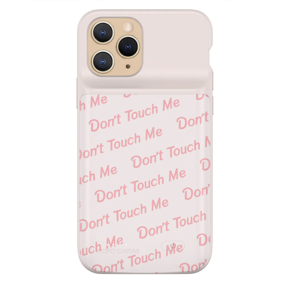 Don't Touch Me iPhone Charging Case - Image 13