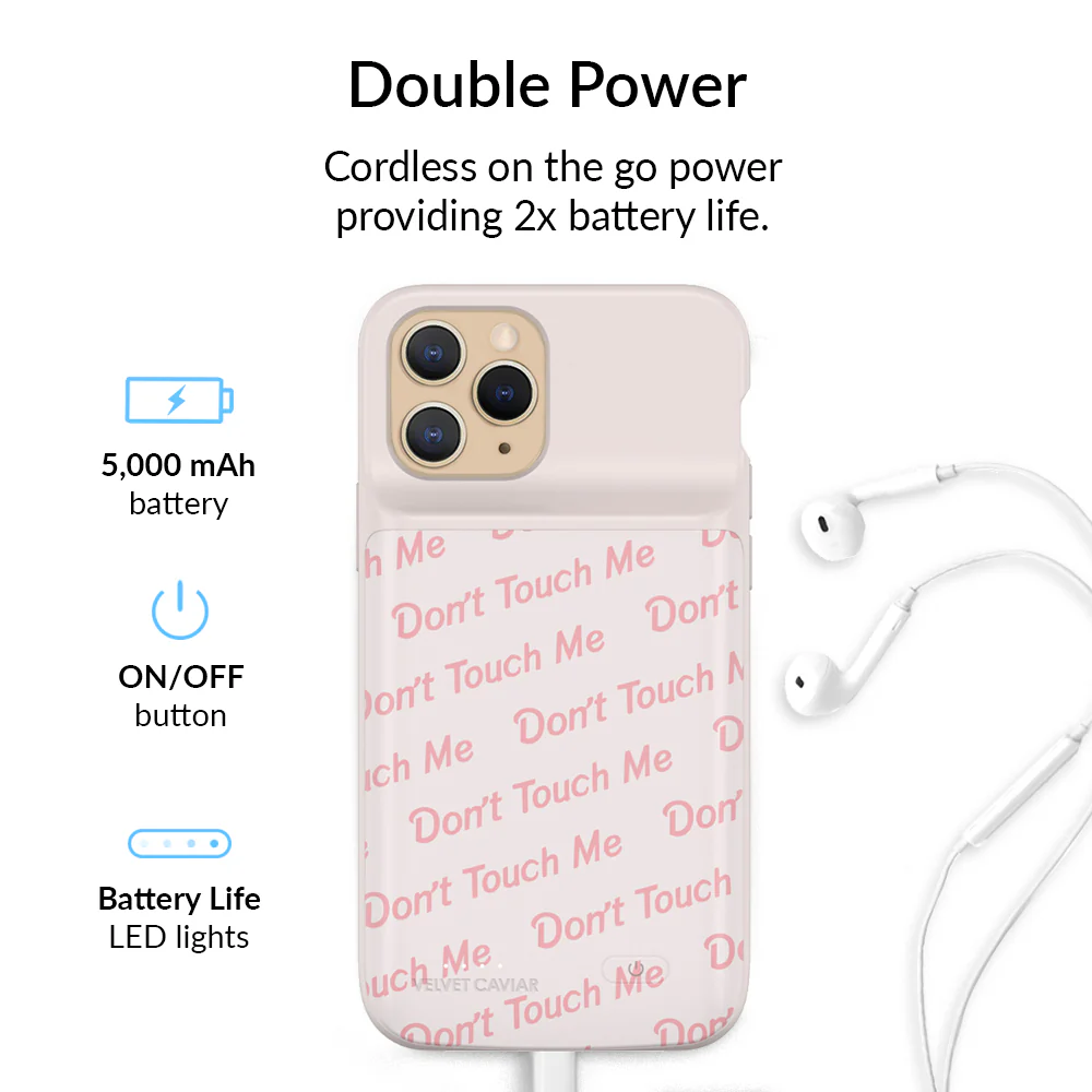 Don't Touch Me iPhone Charging Case - Image 14