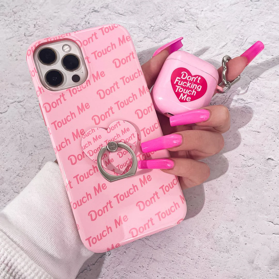 Don't Touch iPhone Case - Image 92