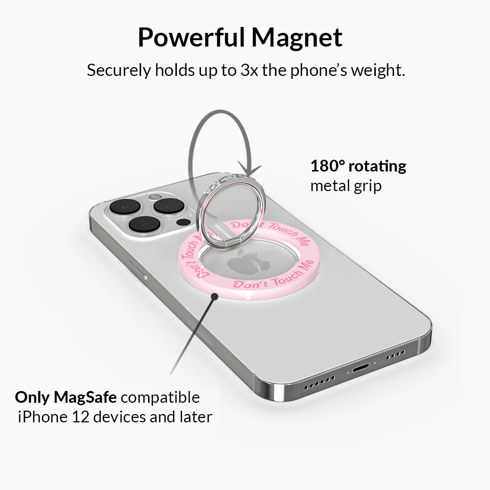 Don't Touch Me MagSafe Grip Ring - Image 3