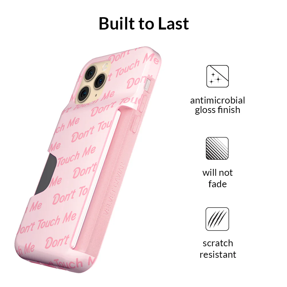 Don't Touch Me iPhone Wallet Case - Image 48