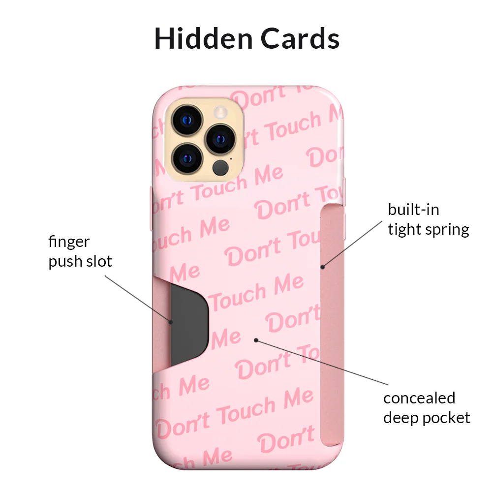 Don't Touch Me iPhone Wallet Case - Image 52