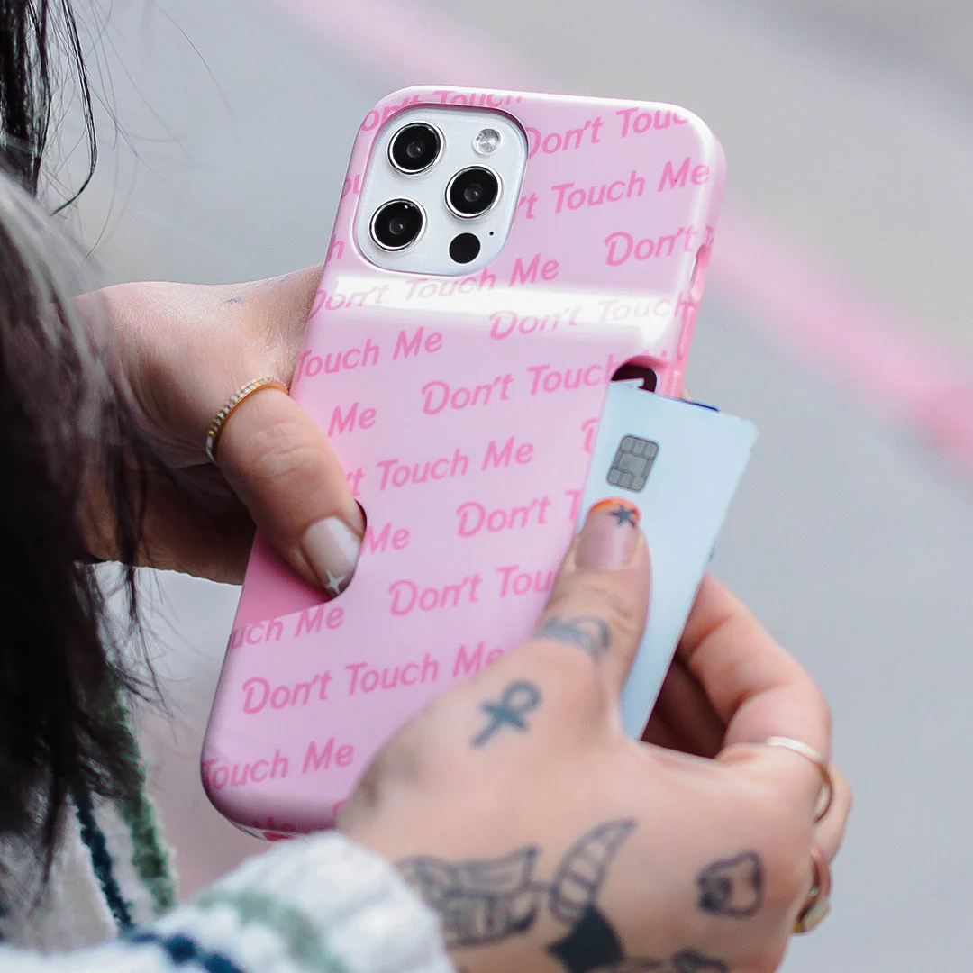 Don't Touch Me iPhone Wallet Case - Image 71