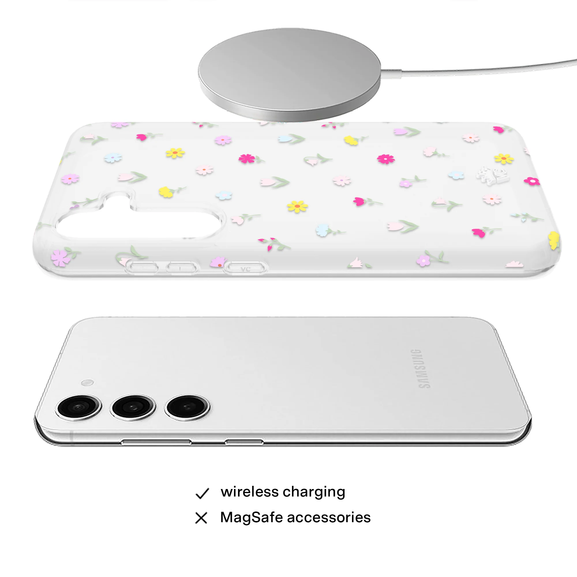 Dreamy Meadow Floral Samsung Case - Image 33