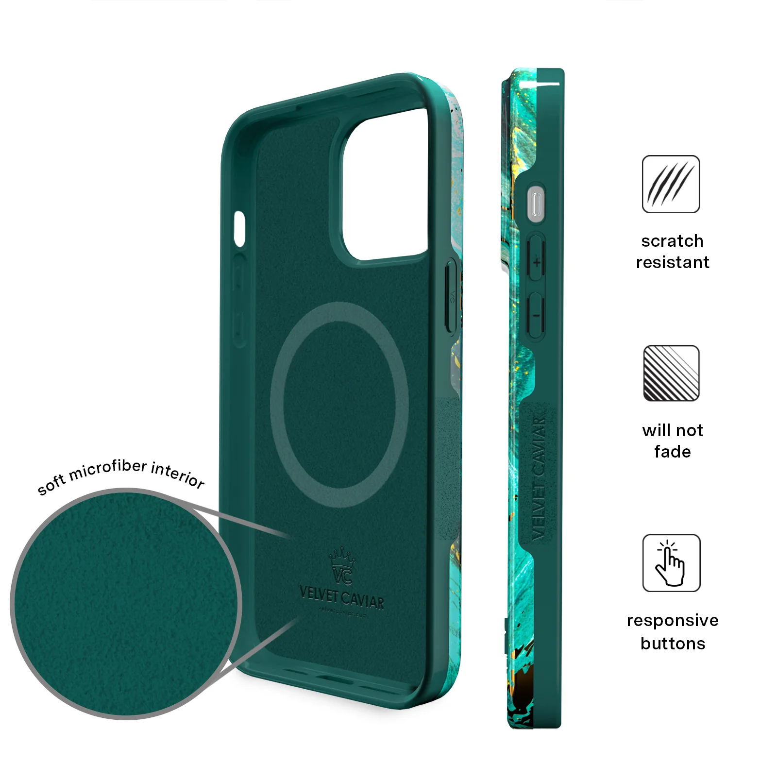 Emerald Marble iPhone Case - Image 103