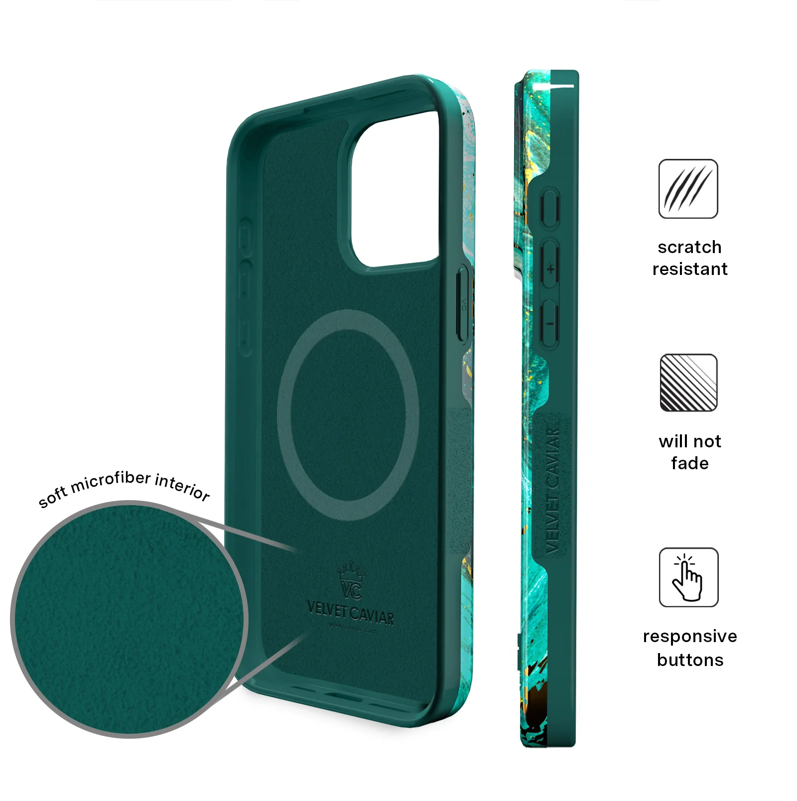 Emerald Marble iPhone Case - Image 109