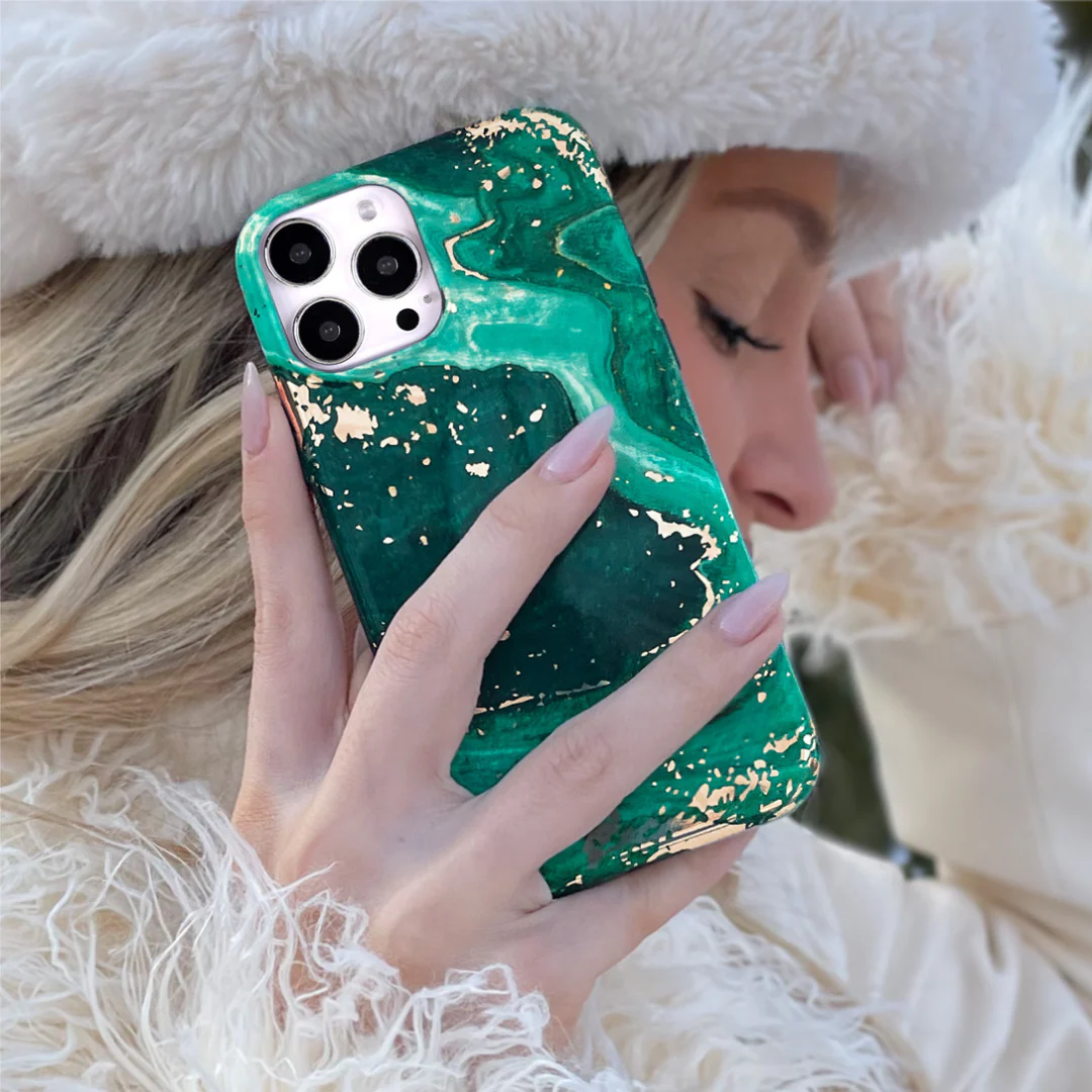Emerald Marble iPhone Case - Image 32