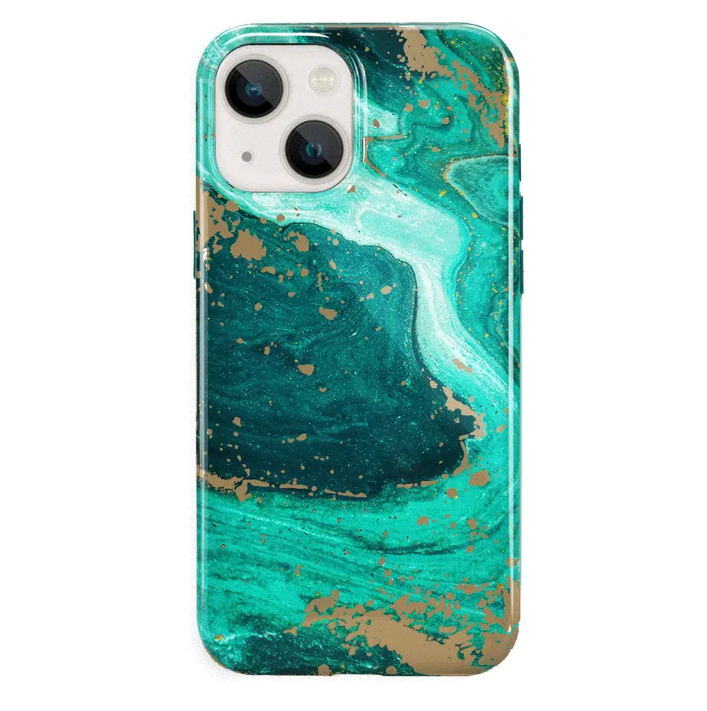 Emerald Marble iPhone Case - Image 37
