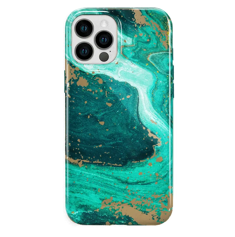 Emerald Marble iPhone Case - Image 49