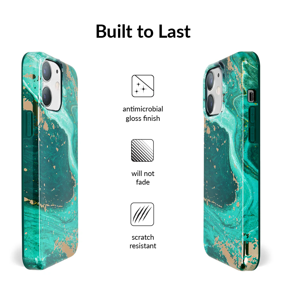 Emerald Marble iPhone Case - Image 65