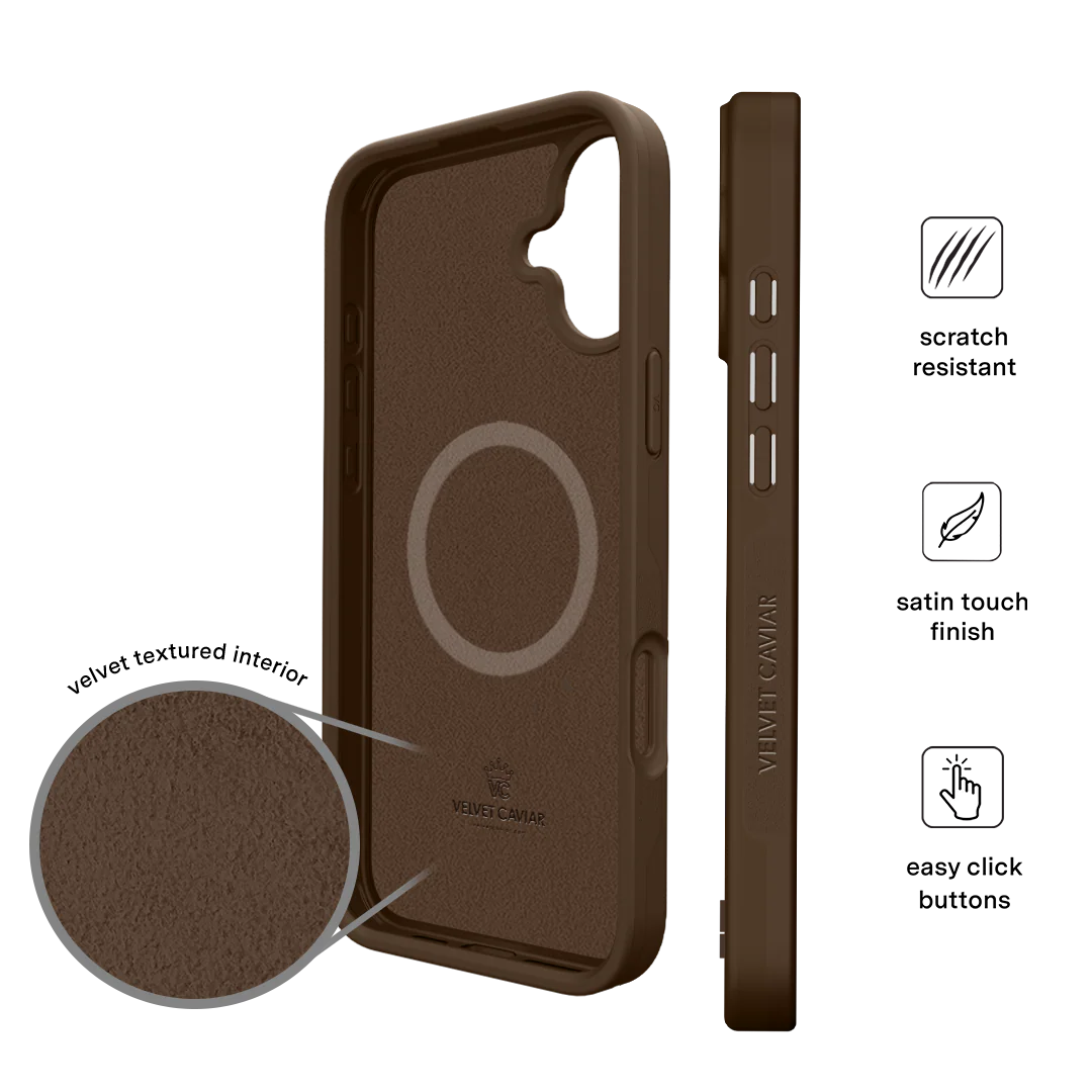 Espresso Brown iPhone Case - Image 6