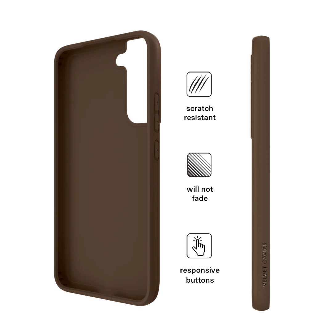 Espresso Brown Samsung Case - Image 52