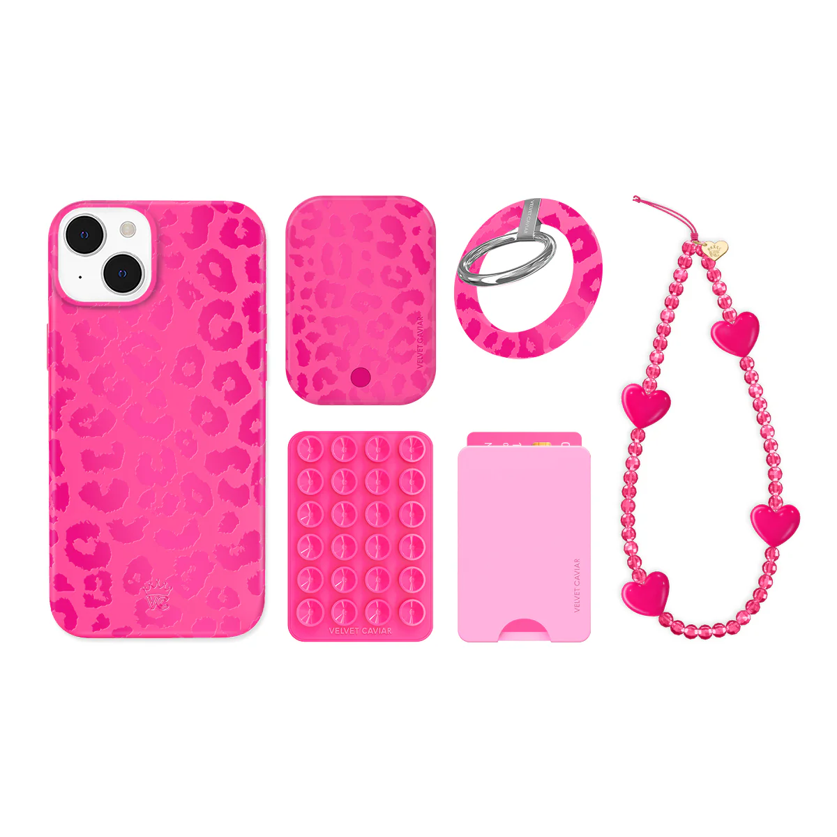 Even Hotter Pink Leopard iPhone Bundle Set - Image 5