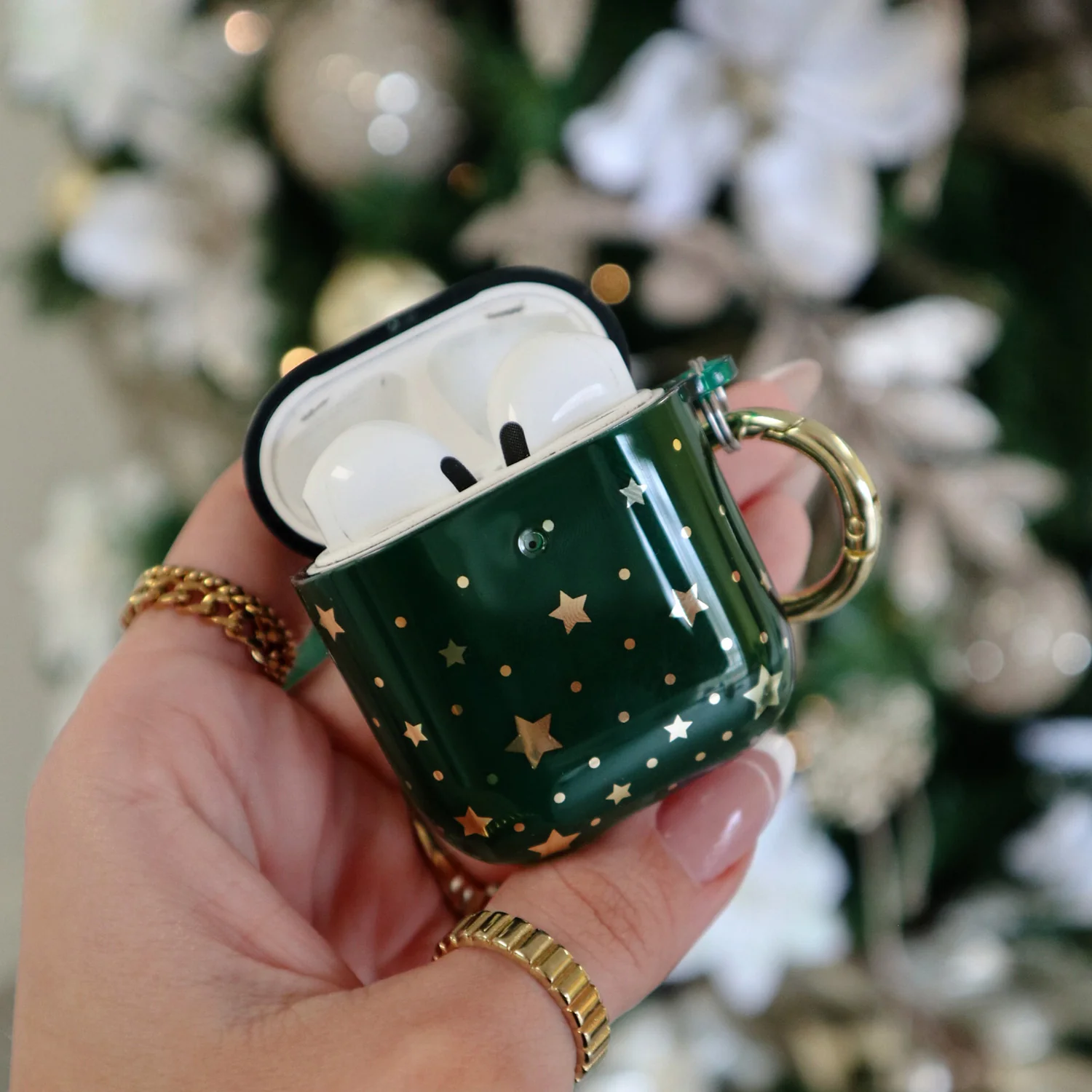 Evergreen Stars AirPod Case - Image 12