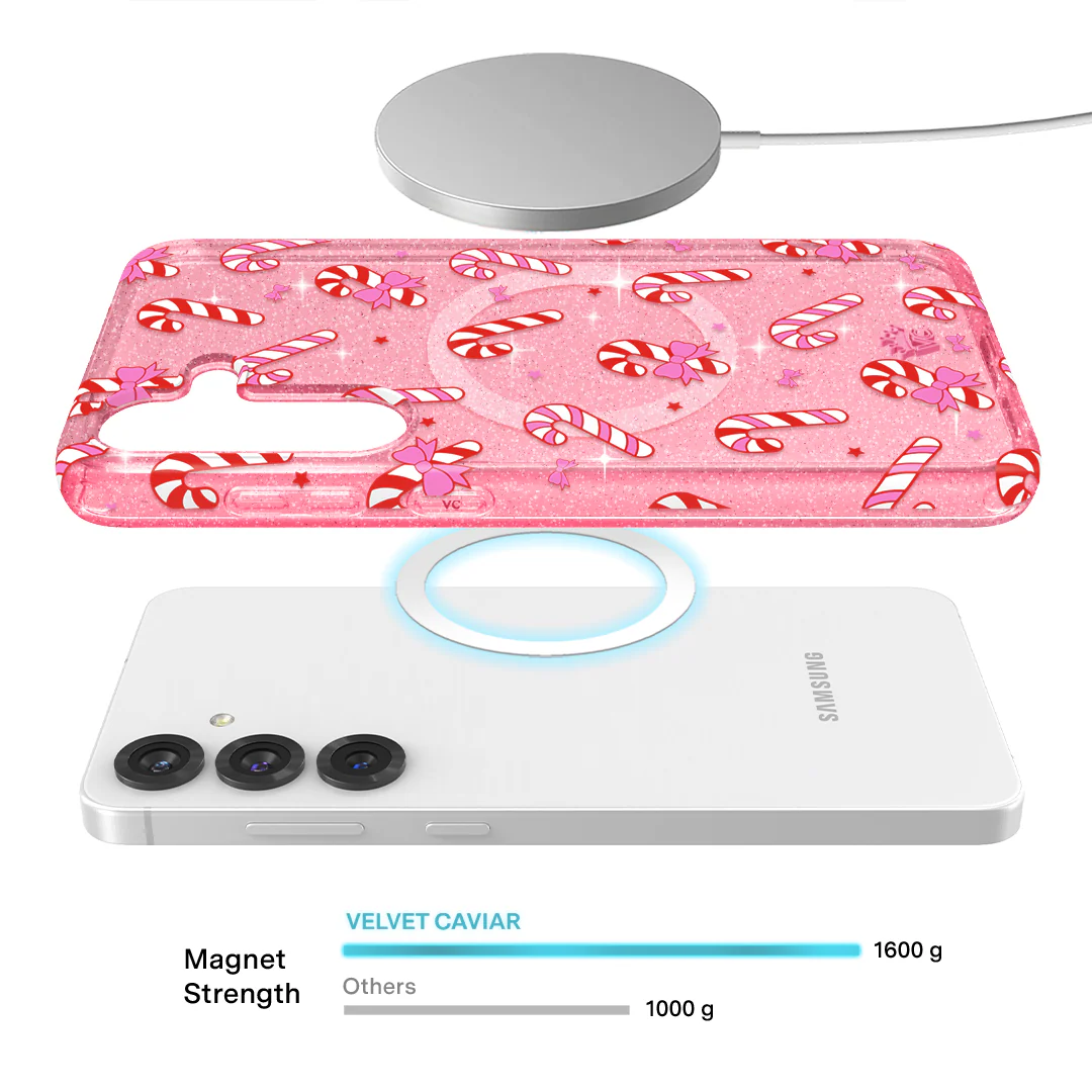 Pink Peppermint Princess Samsung Case - Image 49