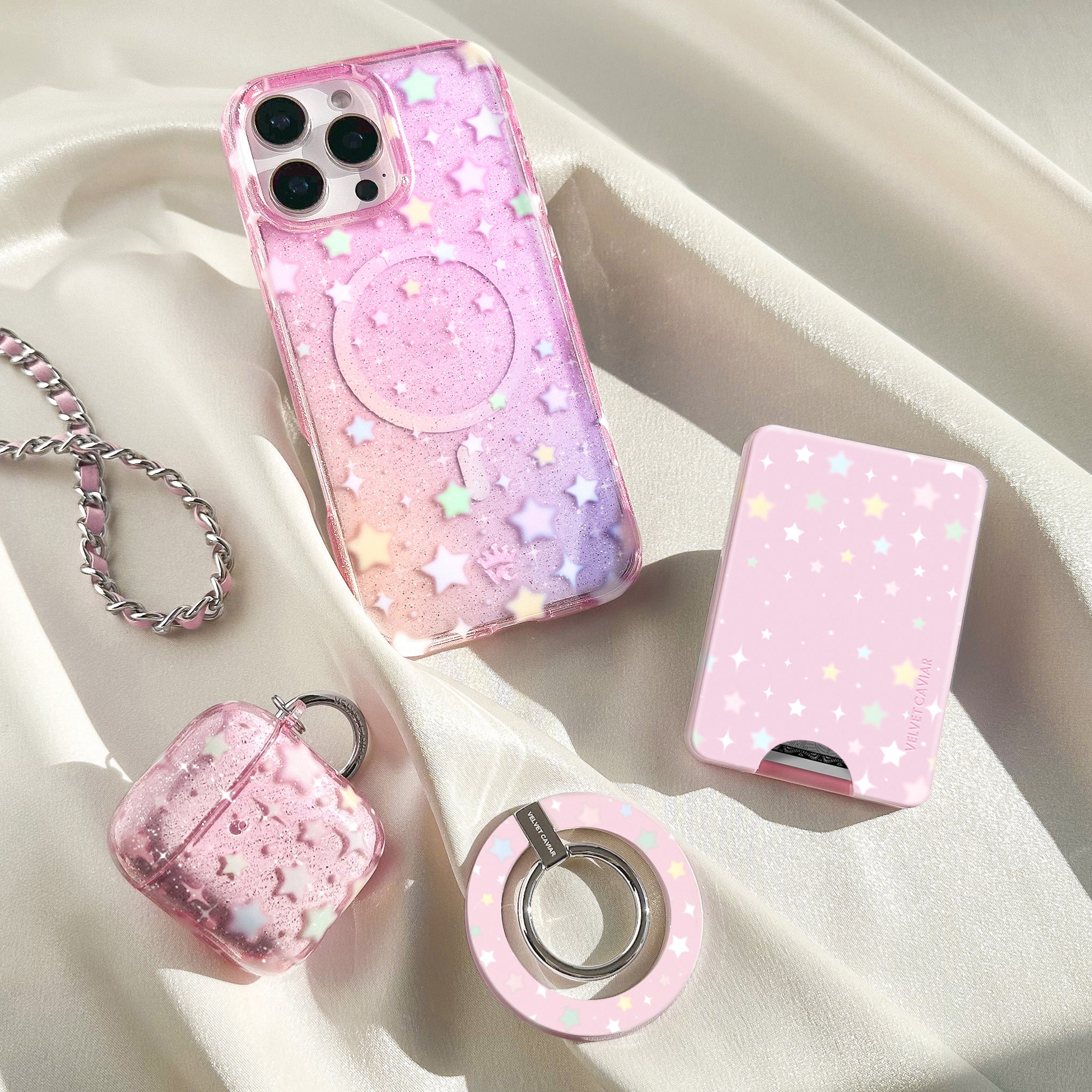 Falling Star Glitter AirPod Case - Image 12