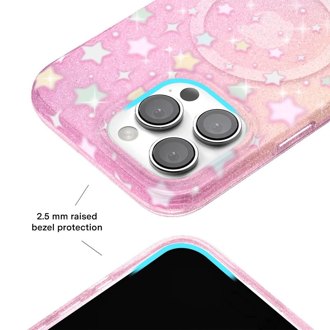 Falling Star Glitter iPhone Case - Image 7