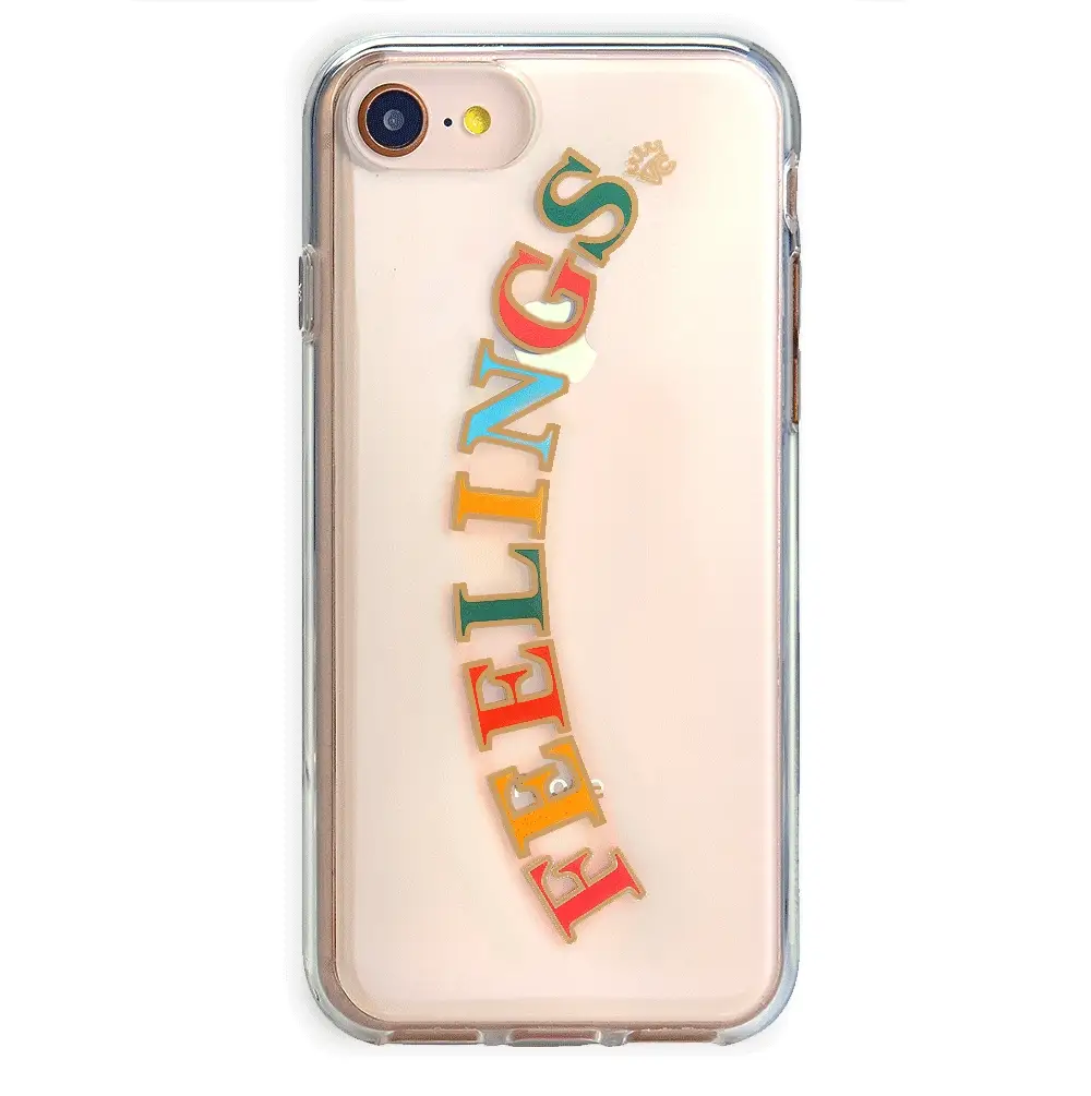 Feelings Clear iPhone Case - Image 8