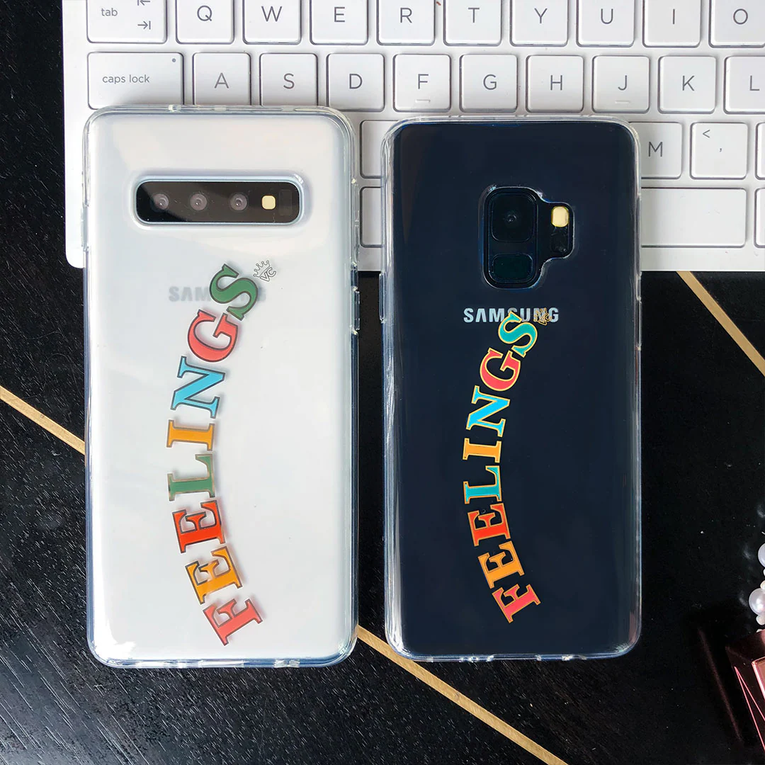 Feelings Clear Samsung Case - Image 14