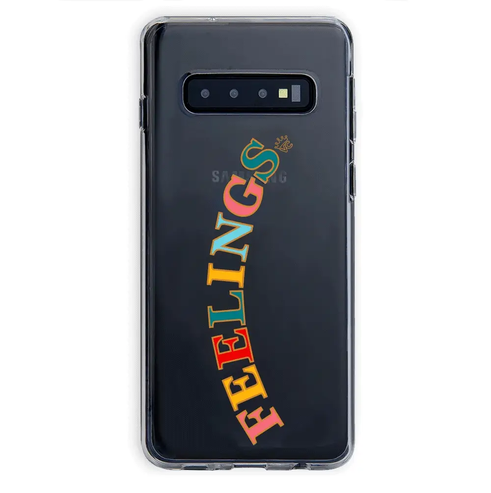 Feelings Clear Samsung Case - Image 44